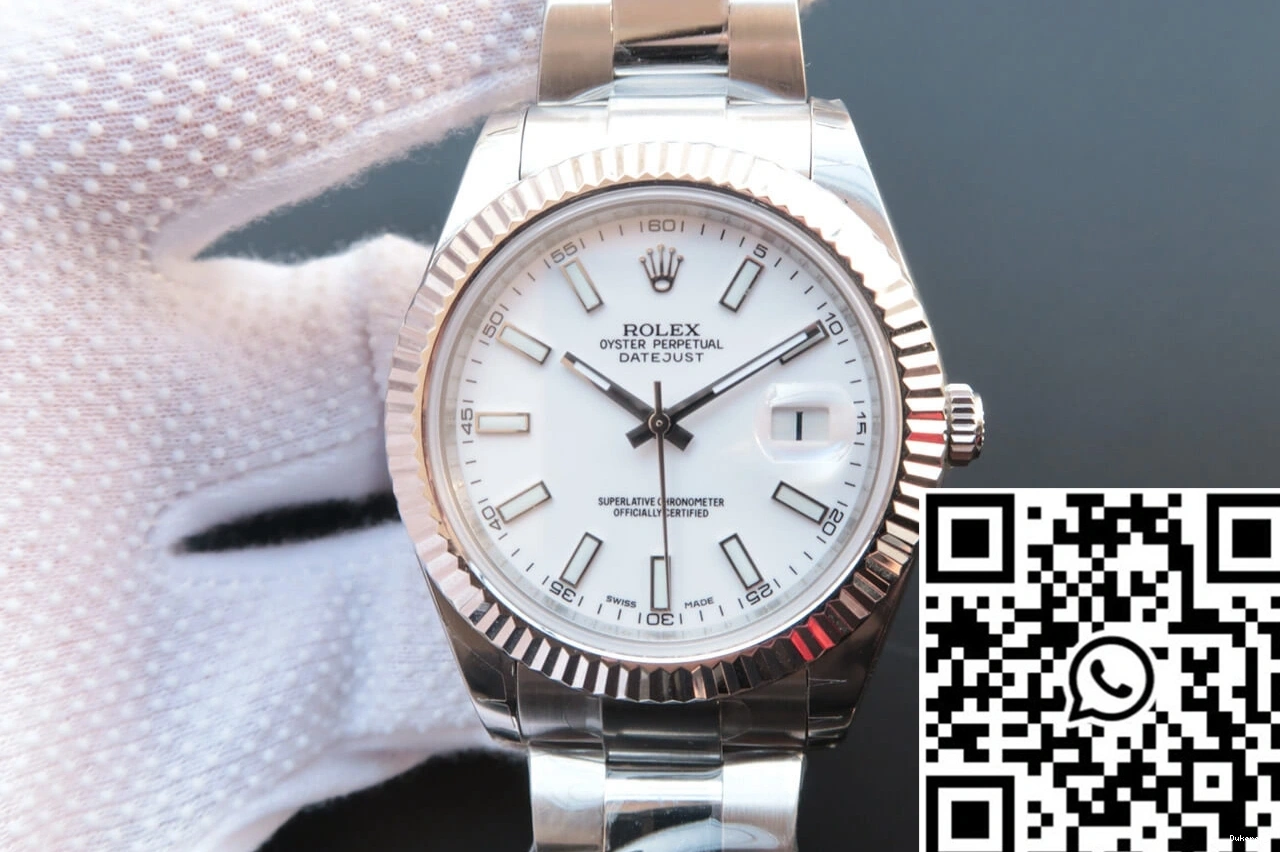 Rolex Dial EW White Factory Datejust M126334-0009 0504